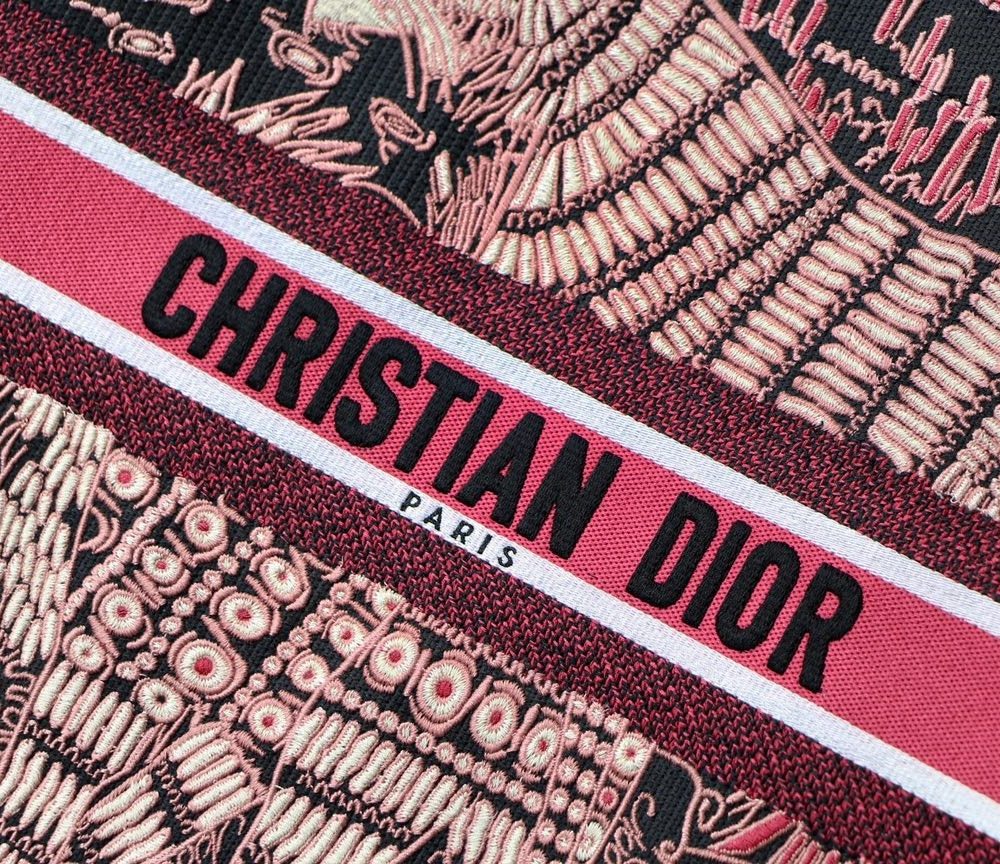 1:1 Replica Christian Dior Large Dior Book Tote Pink Multicolor, For Women, Women’s Handbags 16.5in/42cm CD