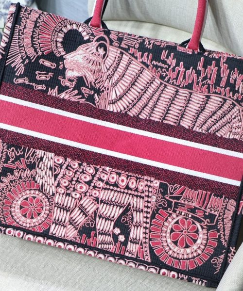 1:1 Replica Christian Dior Large Dior Book Tote Pink Multicolor, For Women, Women’s Handbags 16.5in/42cm CD