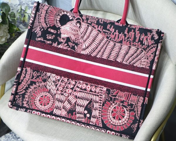 1:1 Replica Christian Dior Large Dior Book Tote Pink Multicolor, For Women, Women’s Handbags 16.5in/42cm CD