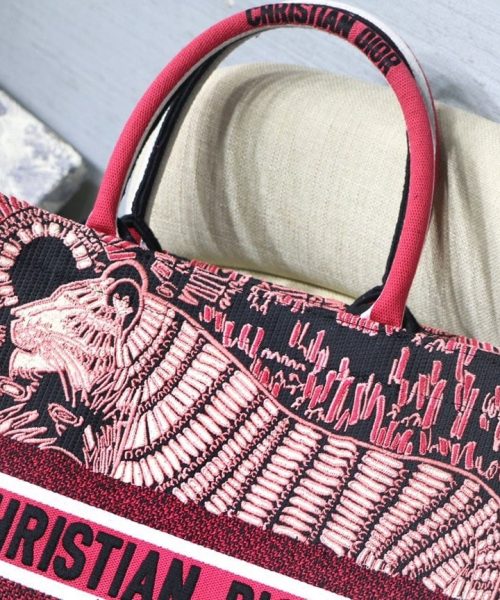 1:1 Replica Christian Dior Large Dior Book Tote Pink Multicolor, For Women, Women’s Handbags 16.5in/42cm CD