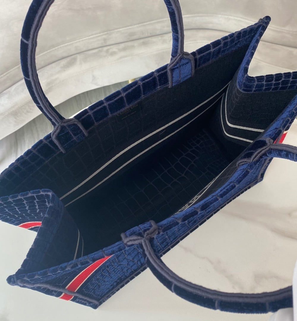 1:1 Replica Christian Dior Large Dior Book Tote Red Blue, For Women, Women’s Handbags 16.5in/42cm CD
