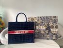 1:1 Replica Christian Dior Large Dior Book Tote Red Blue, For Women, Women’s Handbags 16.5in/42cm CD