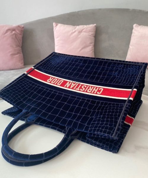 1:1 Replica Christian Dior Large Dior Book Tote Red Blue, For Women, Women’s Handbags 16.5in/42cm CD