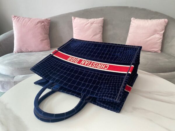 1:1 Replica Christian Dior Large Dior Book Tote Red Blue, For Women, Women’s Handbags 16.5in/42cm CD