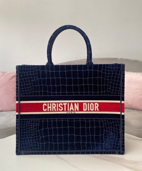 1:1 Replica Christian Dior Large Dior Book Tote Red Blue, For Women, Women’s Handbags 16.5in/42cm CD