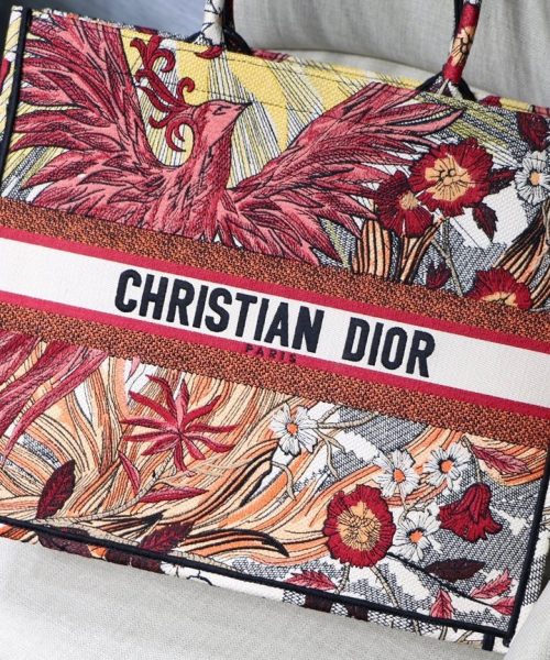 1:1 Replica Christian Dior Large Dior Book Tote Red Multicolor, For Women, Women’s Handbags 16.5in/42cm CD