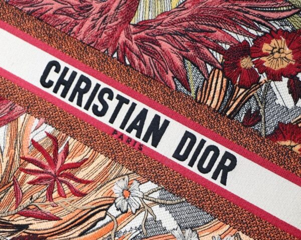 1:1 Replica Christian Dior Large Dior Book Tote Red Multicolor, For Women, Women’s Handbags 16.5in/42cm CD