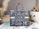 1:1 Replica Christian Dior Large Dior Book Tote White, For Women, Women’s Handbags 16.5in/42cm CD