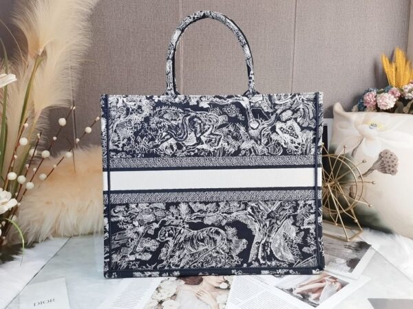 1:1 Replica Christian Dior Large Dior Book Tote White, For Women, Women’s Handbags 16.5in/42cm CD