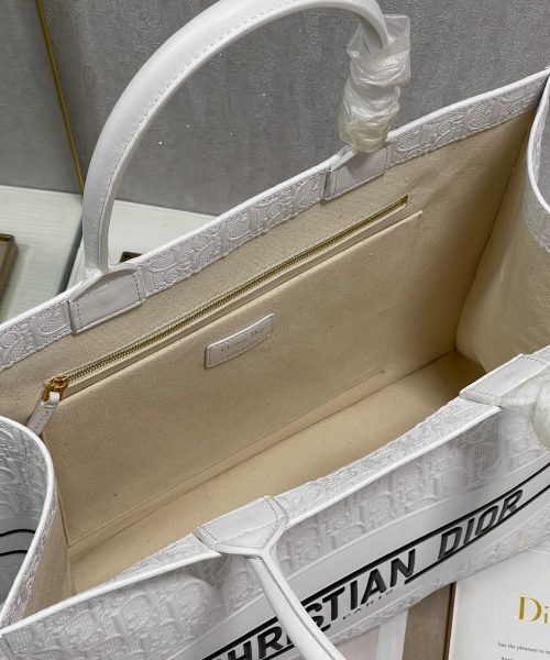 1:1 Replica Christian Dior Large Dior Book Tote White, For Women, Women’s Handbags 16.5in/42cm CD