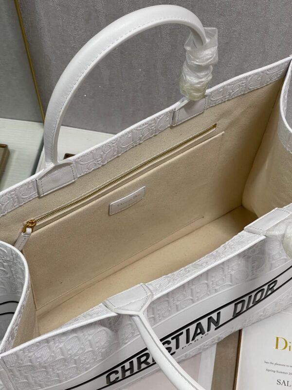 1:1 Replica Christian Dior Large Dior Book Tote White, For Women, Women’s Handbags 16.5in/42cm CD