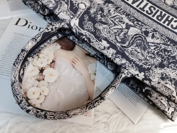 1:1 Replica Christian Dior Large Dior Book Tote White, For Women, Women’s Handbags 16.5in/42cm CD