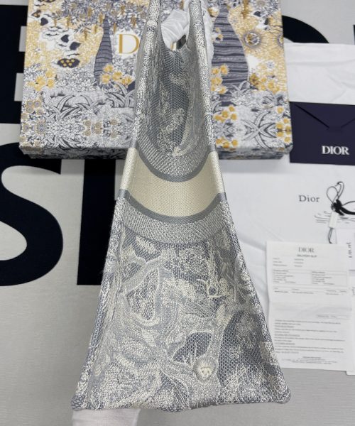 1:1 Replica Christian Dior Large Dior Book Tote White Multicolor, For Women, Women’s Handbags 16.5in/42cm CD