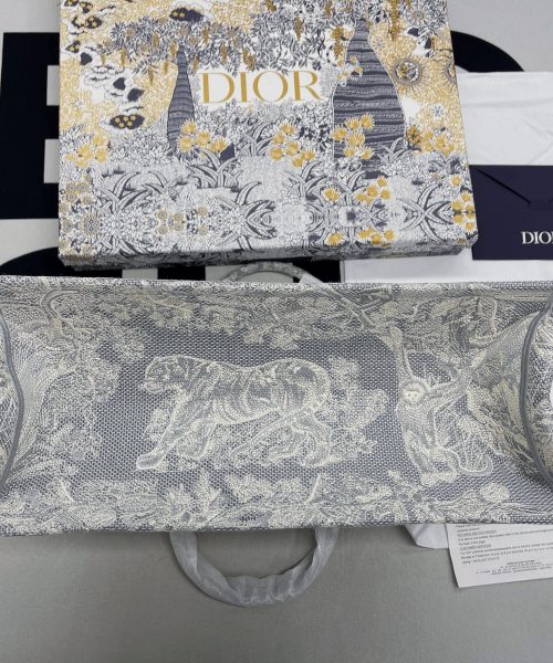 1:1 Replica Christian Dior Large Dior Book Tote White Multicolor, For Women, Women’s Handbags 16.5in/42cm CD