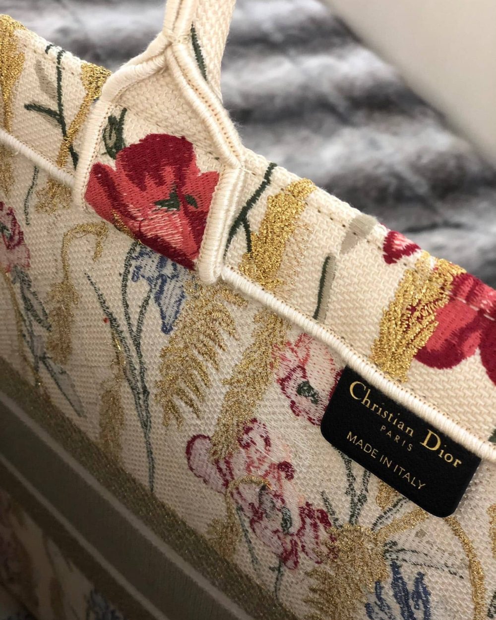 1:1 Replica Christian Dior Large Dior Book Tote White Multicolor, For Women, Women’s Handbags 16.5in/42cm CD