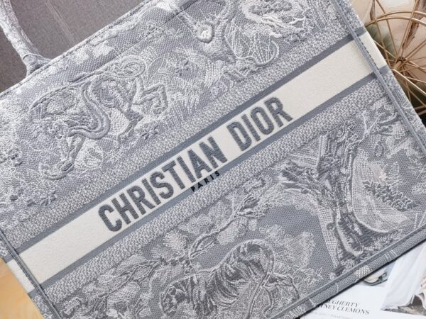 1:1 Replica Christian Dior Large Dior Book Tote White Multicolor, For Women, Women’s Handbags 16.5in/42cm CD