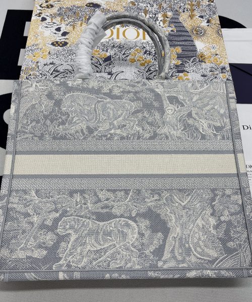 1:1 Replica Christian Dior Large Dior Book Tote White Multicolor, For Women, Women’s Handbags 16.5in/42cm CD