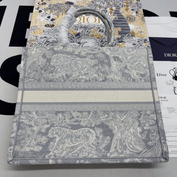 1:1 Replica Christian Dior Large Dior Book Tote White Multicolor, For Women, Women’s Handbags 16.5in/42cm CD