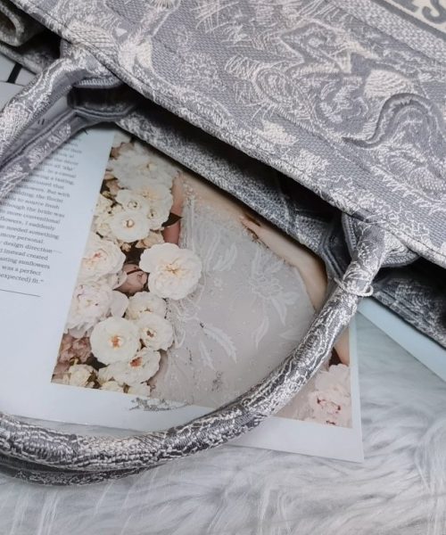 1:1 Replica Christian Dior Large Dior Book Tote White Multicolor, For Women, Women’s Handbags 16.5in/42cm CD