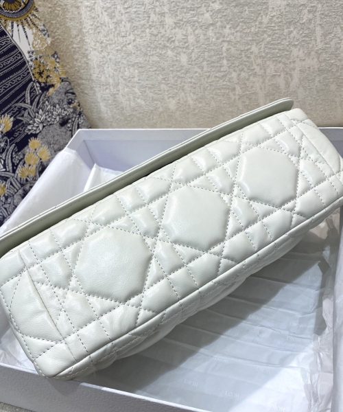 1:1 Replica Christian Dior Large Dior Caro Bag, White, For Women Women’s Handbags, Crossbody Bags, 28cm CD