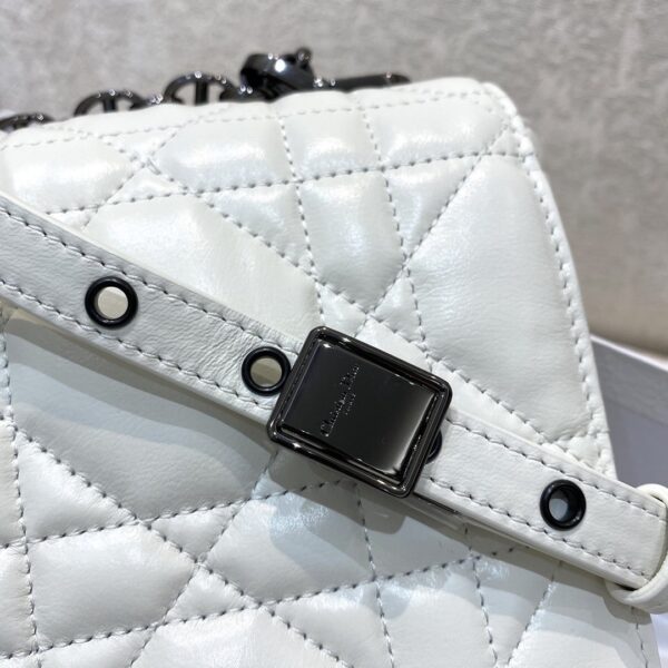 1:1 Replica Christian Dior Large Dior Caro Bag, White, For Women Women’s Handbags, Crossbody Bags, 28cm CD