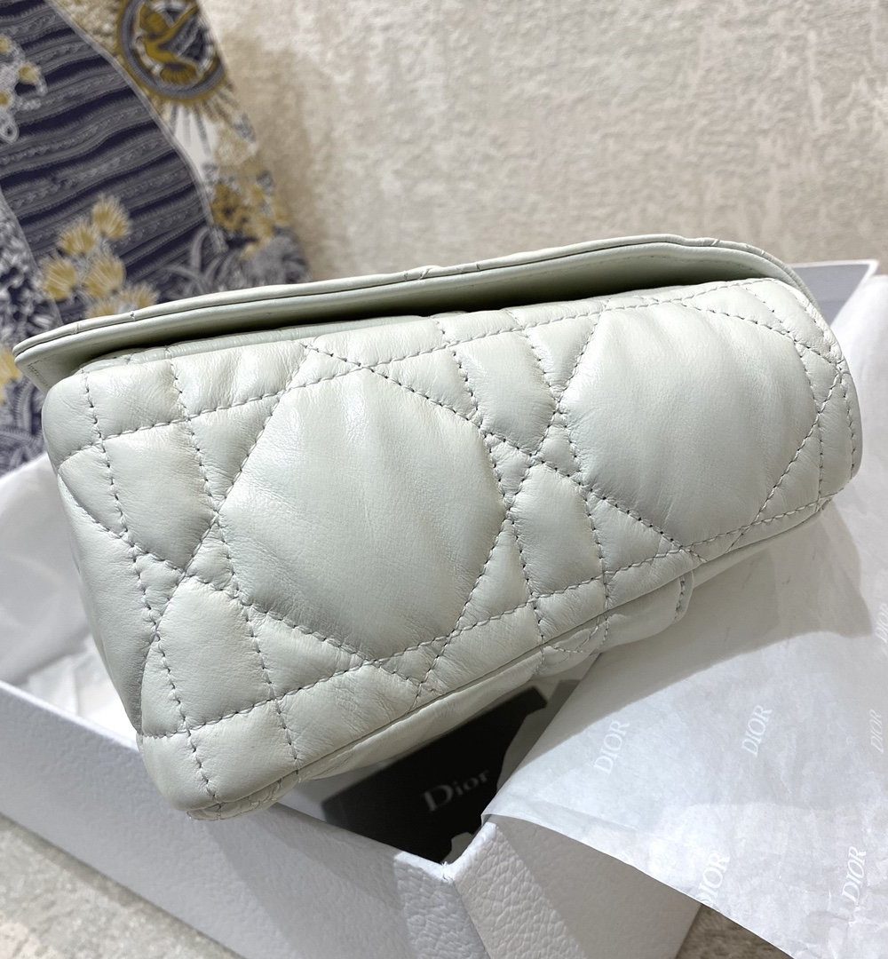 1:1 Replica Christian Dior Large Dior Caro Bag, White, For Women Women’s Handbags, Crossbody Bags, 28cm CD