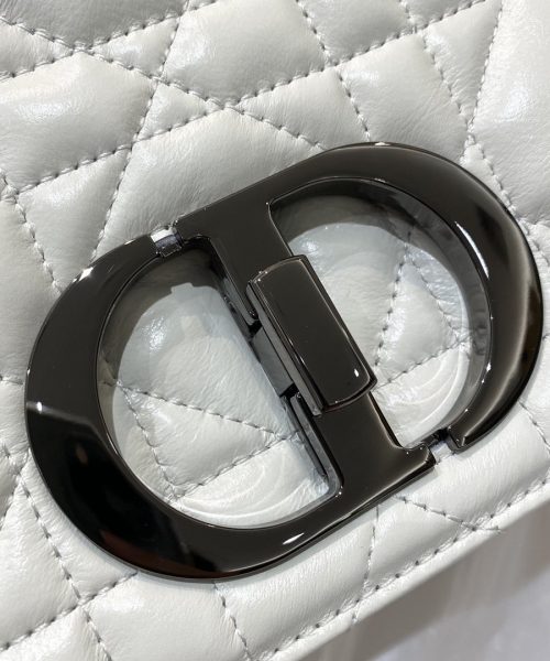 1:1 Replica Christian Dior Large Dior Caro Bag, White, For Women Women’s Handbags, Crossbody Bags, 28cm CD