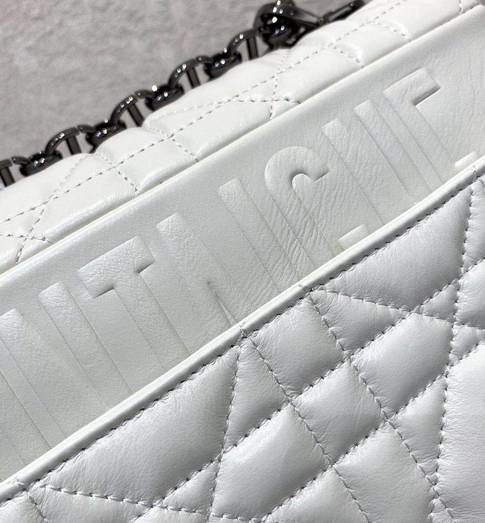 1:1 Replica Christian Dior Large Dior Caro Bag, White, For Women Women’s Handbags, Crossbody Bags, 28cm CD