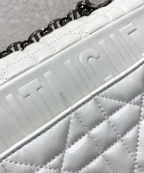 1:1 Replica Christian Dior Large Dior Caro Bag, White, For Women Women’s Handbags, Crossbody Bags, 28cm CD
