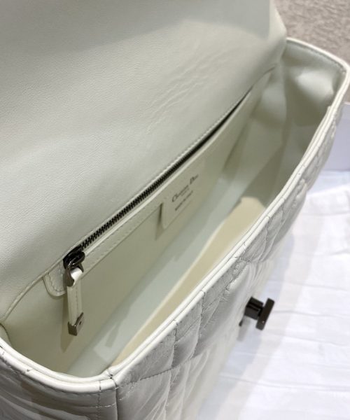 1:1 Replica Christian Dior Large Dior Caro Bag, White, For Women Women’s Handbags, Crossbody Bags, 28cm CD