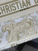 1:1 Replica Christian Dior Medium Dior Book Tote Gold-Tone Toile de Jouy Embroidery, Gold, For Women Women’s Handbags, 36cm CD M1296ZTQO_M01E