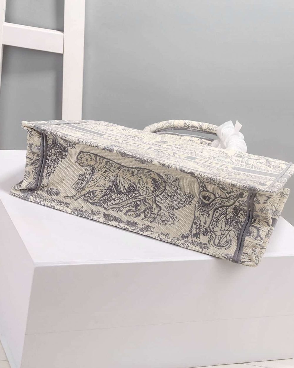 1:1 Replica Christian Dior Medium Dior Book Tote Gray, For Women, Women’s Handbags 14in/36cm CD M1296ZTDT_M932