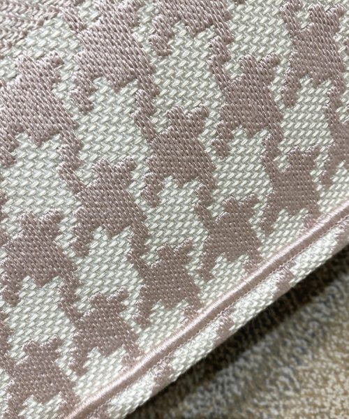 1:1 Replica Christian Dior Medium Dior Book Tote Pastel Houndstooth Embroidery, Pastel, For Women Women’s Handbags, Shoulder Bags, 36cm CD