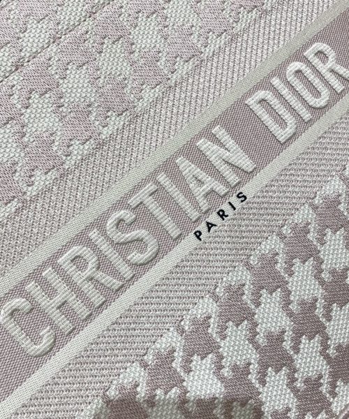 1:1 Replica Christian Dior Medium Dior Book Tote Pastel Houndstooth Embroidery, Pastel, For Women Women’s Handbags, Shoulder Bags, 36cm CD