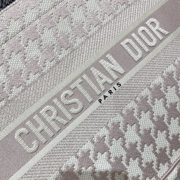 1:1 Replica Christian Dior Medium Dior Book Tote Pastel Houndstooth Embroidery, Pastel, For Women Women’s Handbags, Shoulder Bags, 36cm CD