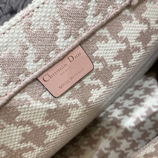 1:1 Replica Christian Dior Medium Dior Book Tote Pastel Houndstooth Embroidery, Pastel, For Women Women’s Handbags, Shoulder Bags, 36cm CD