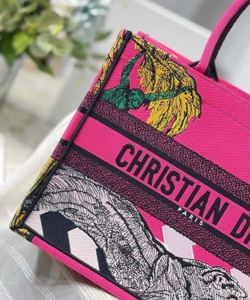 1:1 Replica Christian Dior Medium Dior Book Tote Pink, For Women, Women’s Handbags 14in/36cm CD