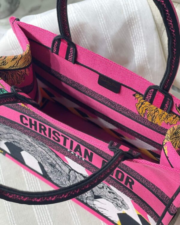 1:1 Replica Christian Dior Medium Dior Book Tote Pink, For Women, Women’s Handbags 14in/36cm CD
