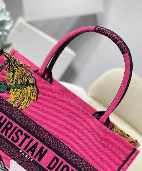 1:1 Replica Christian Dior Medium Dior Book Tote Pink, For Women, Women’s Handbags 14in/36cm CD