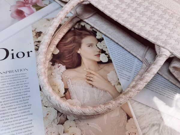 1:1 Replica Christian Dior Medium Dior Book Tote Pink , For Women, Women’s Handbags 14in/36cm CD