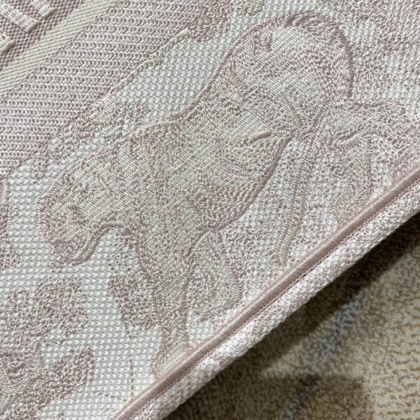 1:1 Replica Christian Dior Medium Dior Book Tote Pink Toile de Jouy Reverse Embroidery, Light Pink, For Women Women’s Handbags, 36cm CD