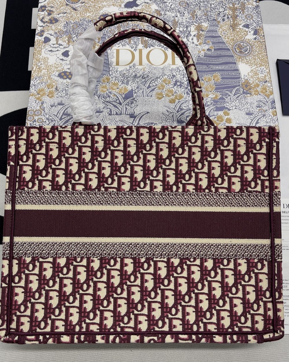 1:1 Replica Christian Dior Medium Dior Book Tote Red, For Women, Women’s Handbags 14in/36cm CD