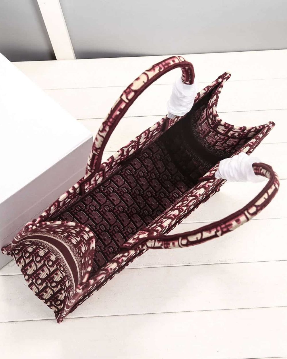 1:1 Replica Christian Dior Medium Dior Book Tote Red, For Women, Women’s Handbags 14in/36cm CD