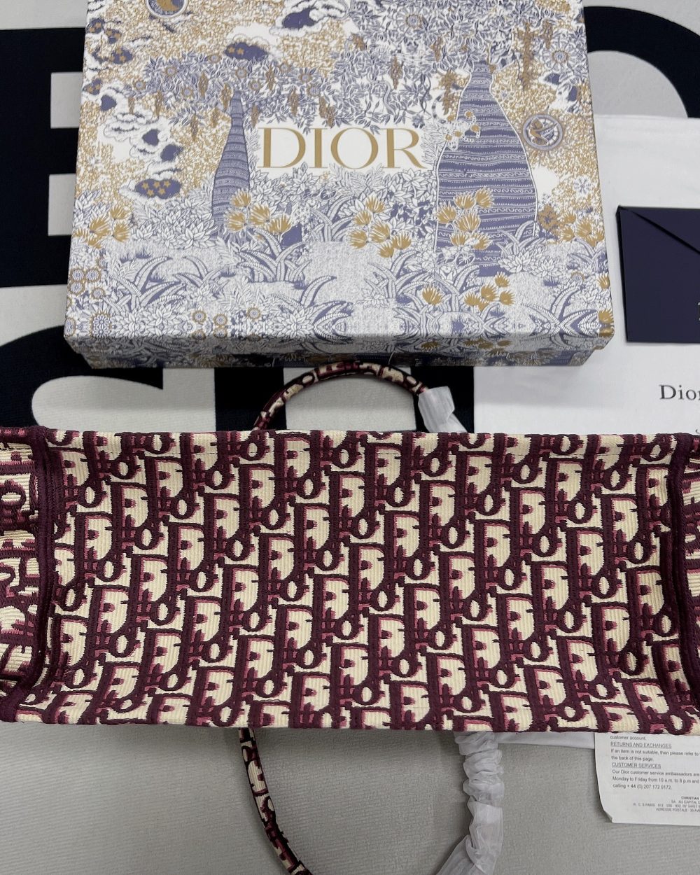 1:1 Replica Christian Dior Medium Dior Book Tote Red, For Women, Women’s Handbags 14in/36cm CD