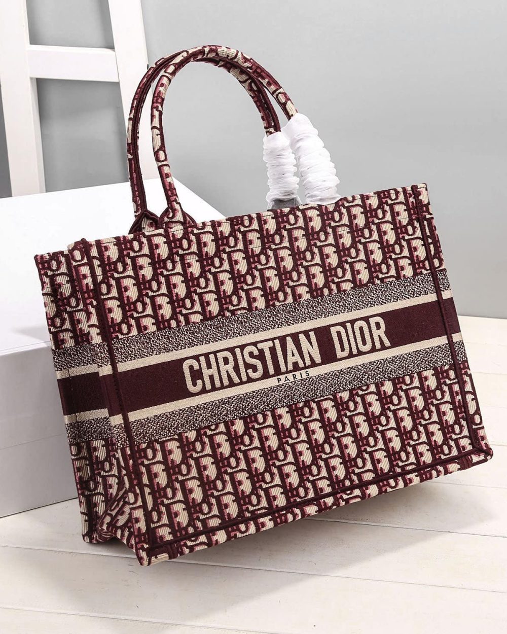 1:1 Replica Christian Dior Medium Dior Book Tote Red, For Women, Women’s Handbags 14in/36cm CD
