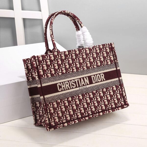 1:1 Replica Christian Dior Medium Dior Book Tote Red, For Women, Women’s Handbags 14in/36cm CD