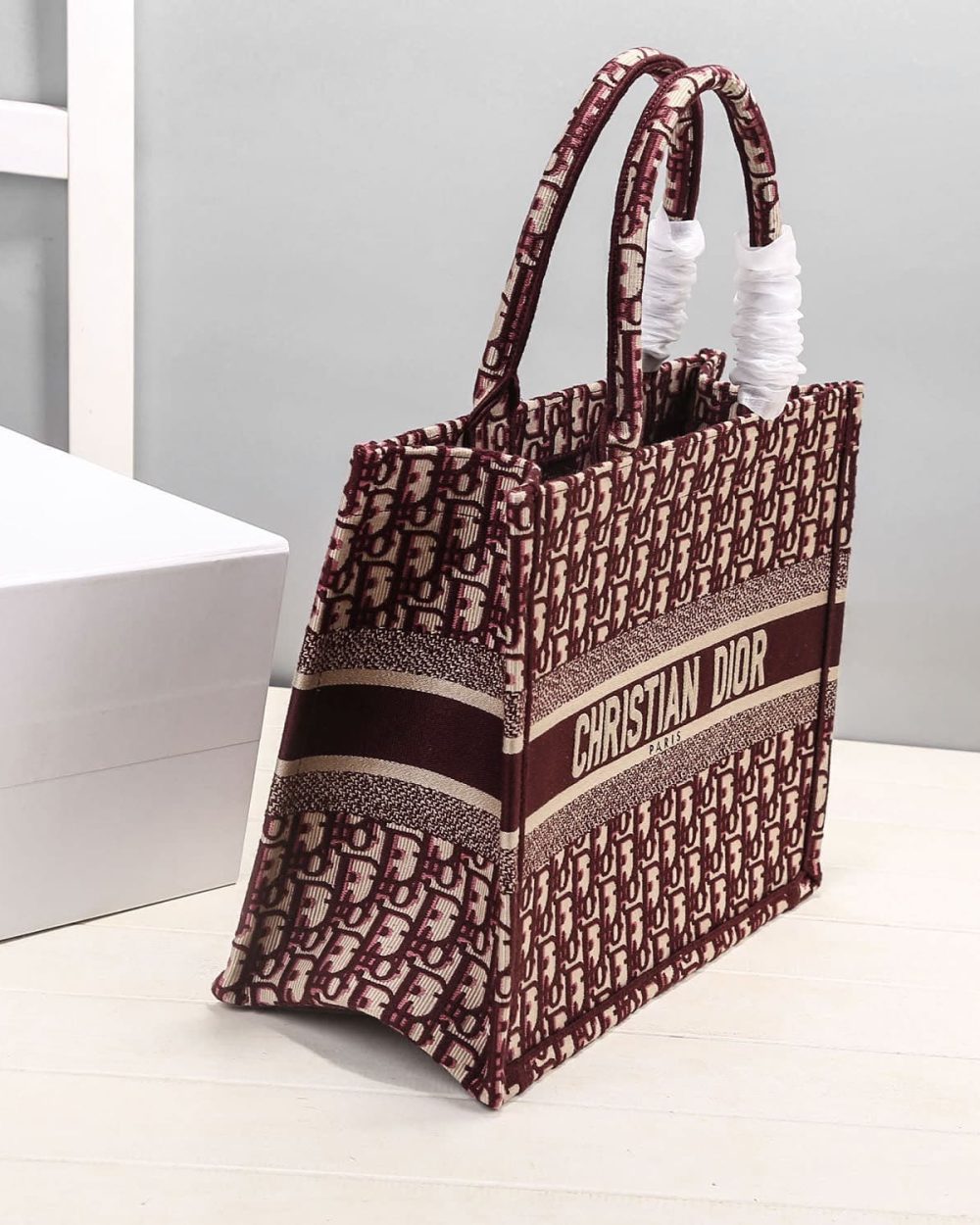 1:1 Replica Christian Dior Medium Dior Book Tote Red, For Women, Women’s Handbags 14in/36cm CD