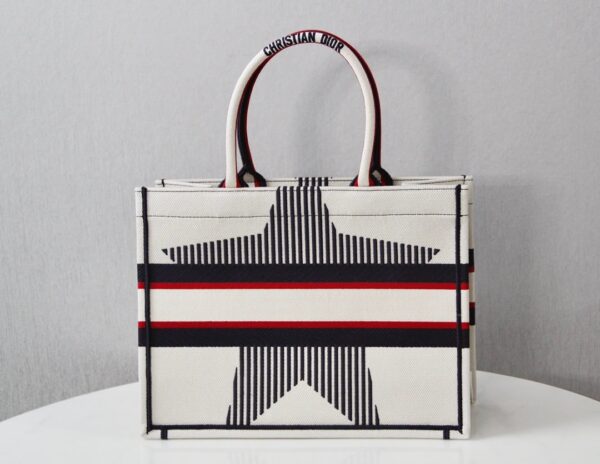1:1 Replica Christian Dior Medium Dior Book Tote White, For Women, Women’s Handbags 14in/36cm CD
