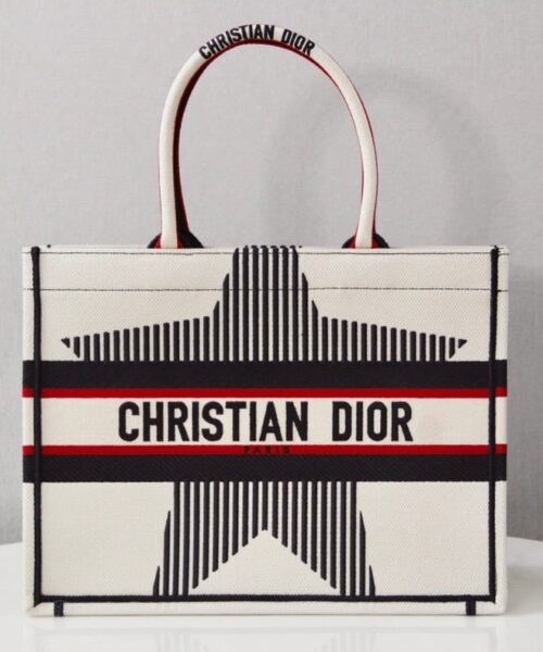 1:1 Replica Christian Dior Medium Dior Book Tote White, For Women, Women’s Handbags 14in/36cm CD