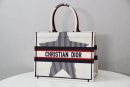 1:1 Replica Christian Dior Medium Dior Book Tote White, For Women, Women’s Handbags 14in/36cm CD